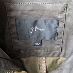 J Crew Field Jacket Olive Green NWOT (L)